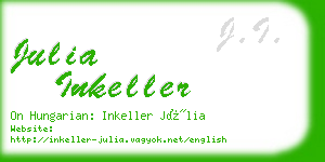 julia inkeller business card